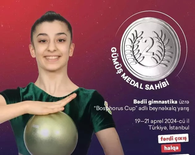 Азербайджанская грация завоевала серебро "Кубка Босфора" в Стамбуле