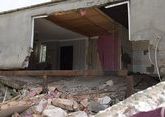 Непогода разрушила частный дом в Кутаиси 