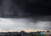 В Анапе снова начался мощный ливень (ВИДЕО)