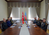 Начальник Генштаба азербайджанский армии принял делегацию турецких военных