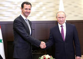 Асад прилетел к Путину в Сочи