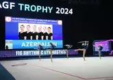 Азербайджанские гимнастки вошли в тройку финалистов Кубка мира в Баку