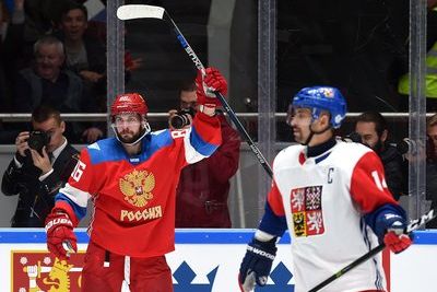 Российские хоккеисты одолели сборную Чехии