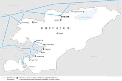 &quot;Газпром&quot; договорился о покупке &quot;Кыргызнефтегаза&quot;