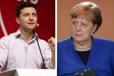 Берлин анонсировал темы переговоров Меркель и Зеленского