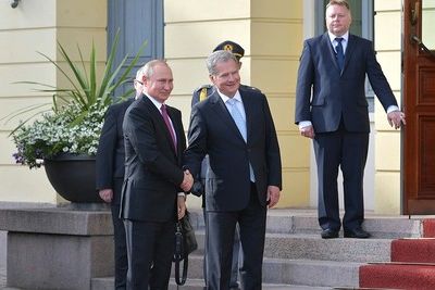 Путин и Ниинисте встретились в Хельсинки