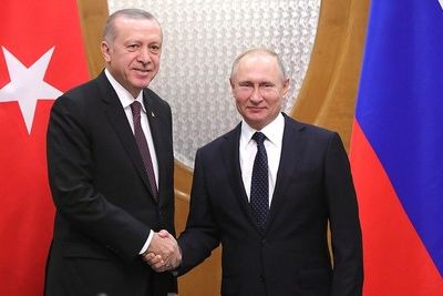 Путин и Эрдоган проводят переговоры в Анкаре 