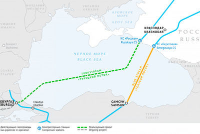 Российский газ &quot;Турецкого потока&quot; для Европы выгоднее газа из США