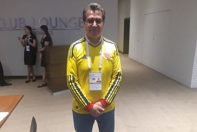 Посол Колумбии в Азербайджане восхищен соревнованиями Кубка мира в Баку