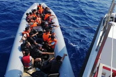У берегов Турции спасли 51 нелегального мигранта
