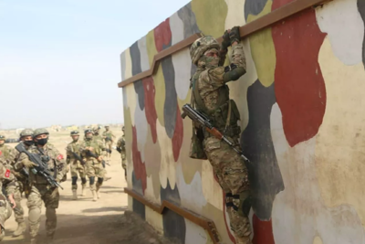 Спецназ Узбекистана и Турции проводят совместные учения на границе с Афганистаном