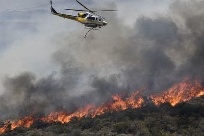 Турецкие пожарные уверенно справляются с природными пожарами