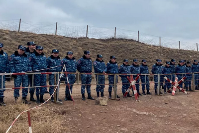 Армянские радикалы снова пытались заблокировать военную базу РФ в Гюмри