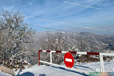 Буря закрыла Харибский перевал в Дагестане