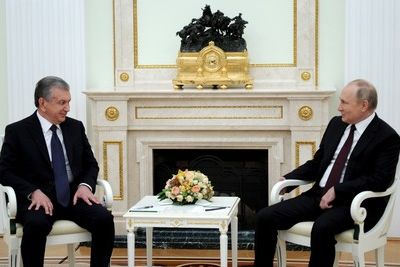 Путин принял Мирзиеева в Кремле