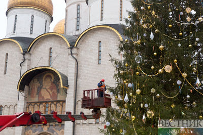 В Кремле представили главную елку страны