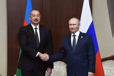 Ильхам Алиев поздравил Владимира Путина с победой