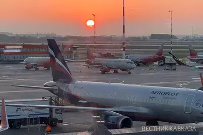 Самолет из Сочи экстренно сел в Москве из-за запаха гари